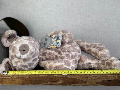 Jellycat Dapple Pig - Medium Pig Beanie Soft Pink Spotty Plush Retired Rare 14"