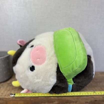 Squishmallow Fuzz-A-Mallow Connor The Cow Large 13"