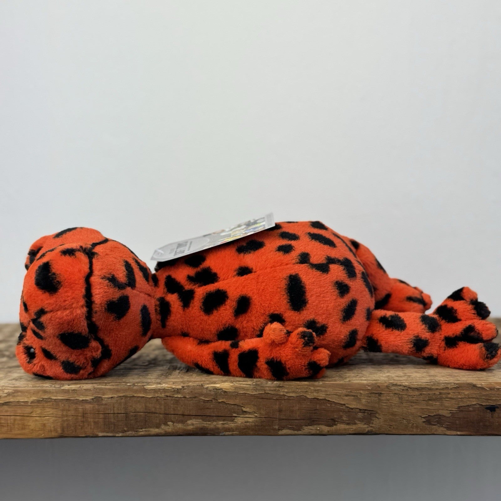 Jellycat Syd Salamander - Orange/Black Spotty Lizard Soft Toy Retired 12"