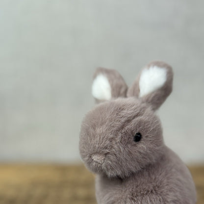 Jellycat Pebblet Mushroom Bunny Rabbit - Small Purple/Brown Rabbit Fluffy