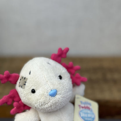 Blue Nose Friends Eduado The Axolotl White/pink Rare Collectible (imperfect Tag)