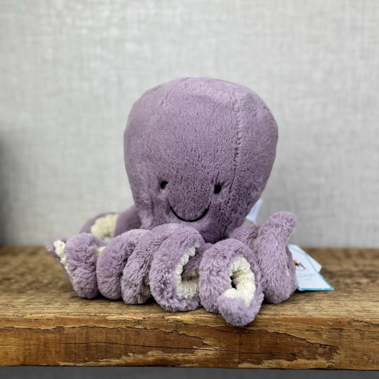 Jellycat Little Maya Octopus - Purple Octopus Beanie Super Soft 6” New Tags