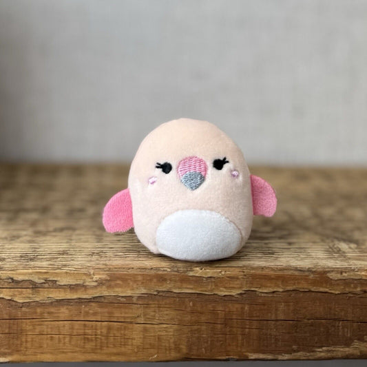 Squishmallow Squishville - Small Flamingo White & Pink Tiny Flamingo Bird 2"