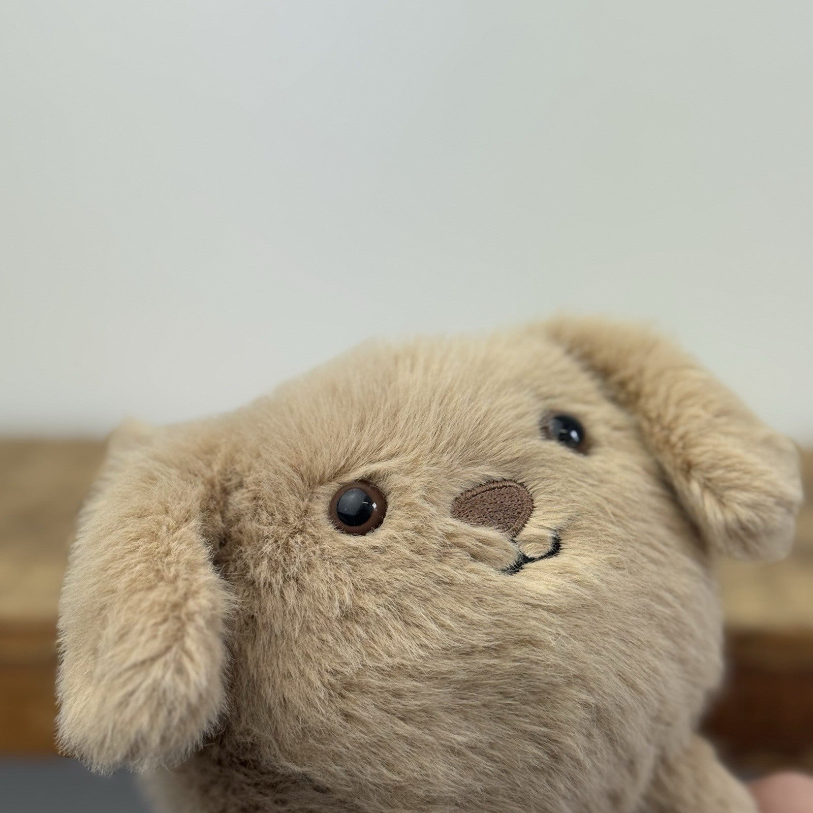 Jellycat Caboodle Puppy Dog - Brown Tiny Soft Toy Dog Small Honey Pup Retired 5"