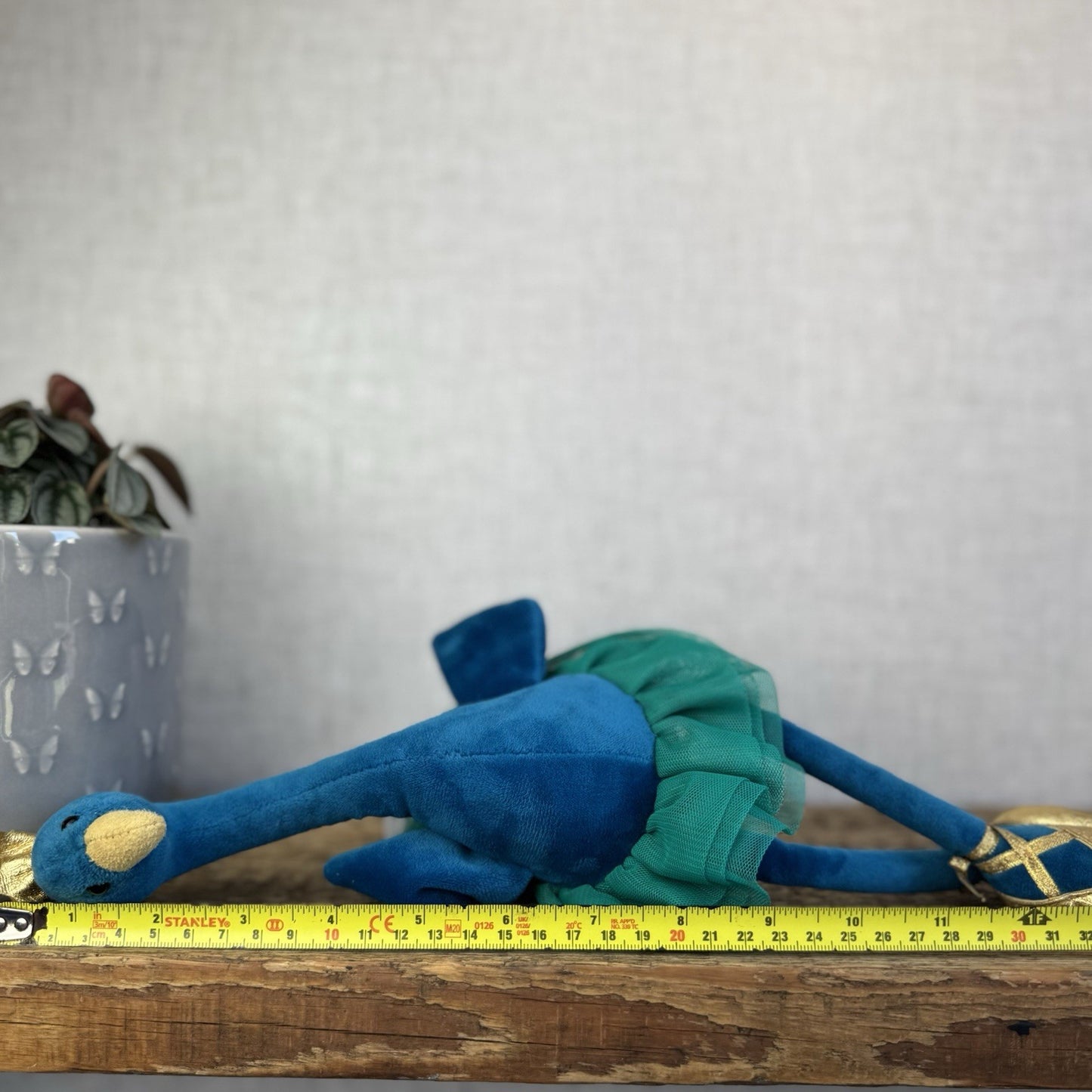 Jellycat Small Fancy Peacock - Peacock In A Tutu Ballerina Soft Toy Small 12”