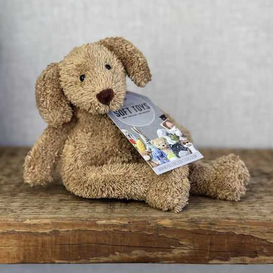 Jellycat Lil Slackajack Pup - Baby Slackajack Puppy Dog Tiny Brown Mini Dog 8”
