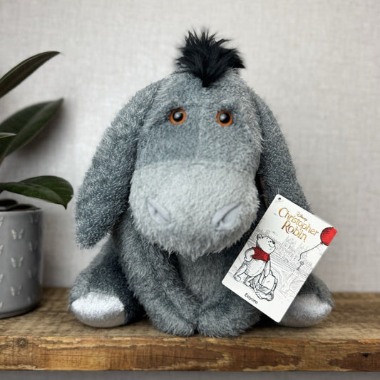 Disney Eyyore Plush Toy -  Christopher Robin live action Movie - Winnie the Pooh