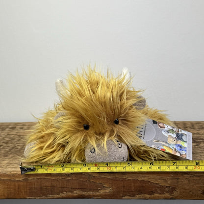 Jellycat Small Truffles Highland Cow - Small Pillow Soft Toy Vintage 7"
