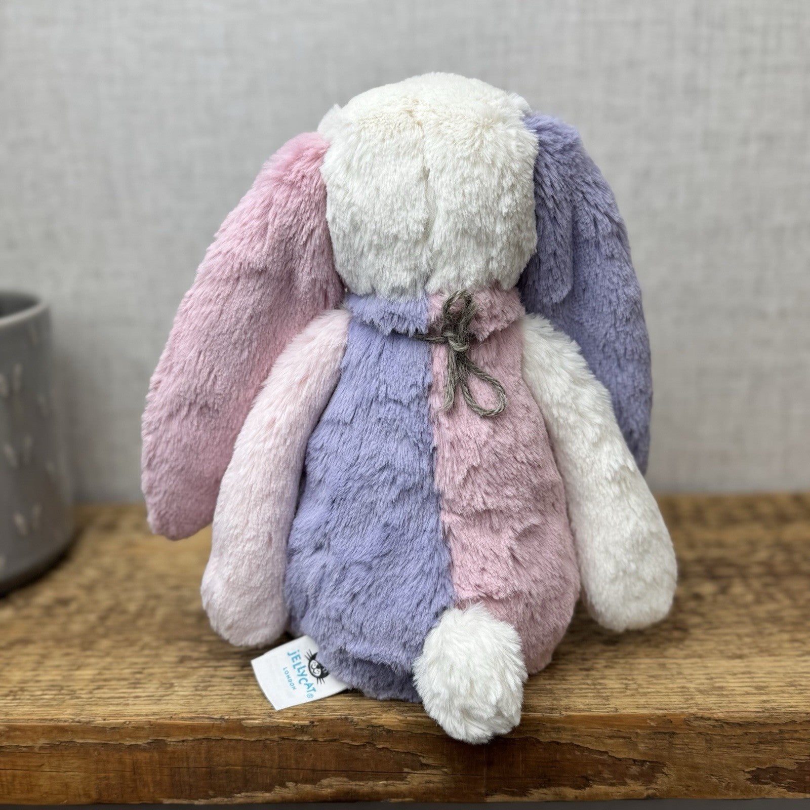 Bespoke Custom Bunny - Berry Patchwork Bunny Cream (Please See Description)
