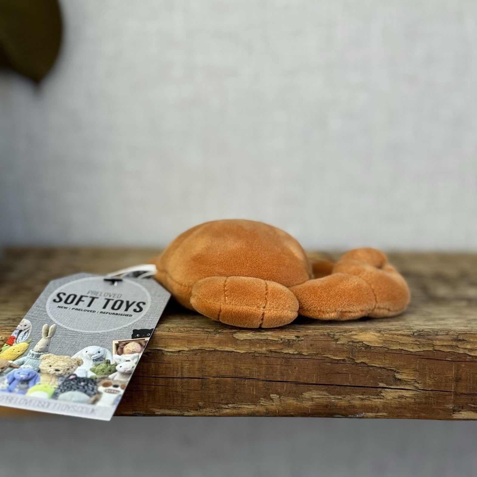 Jellycat Sensational Crab - New Without Tags Sea Food Mini Crab Play Retired 4"