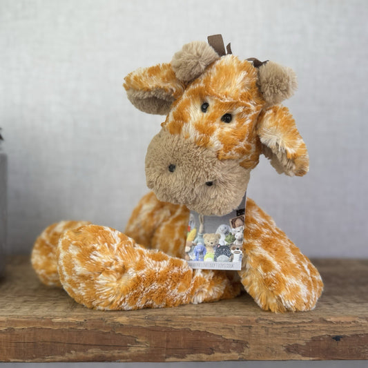 Jellycat Merryday Giraffe - Tall Giraffe Soft Long Tail Plush Beanie 15” (#2)