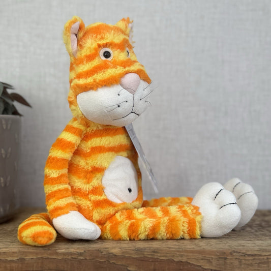 Eden Project Sniff The Cat - Ginger Kitten With Whiskers  (Jellycat Collab) 14”