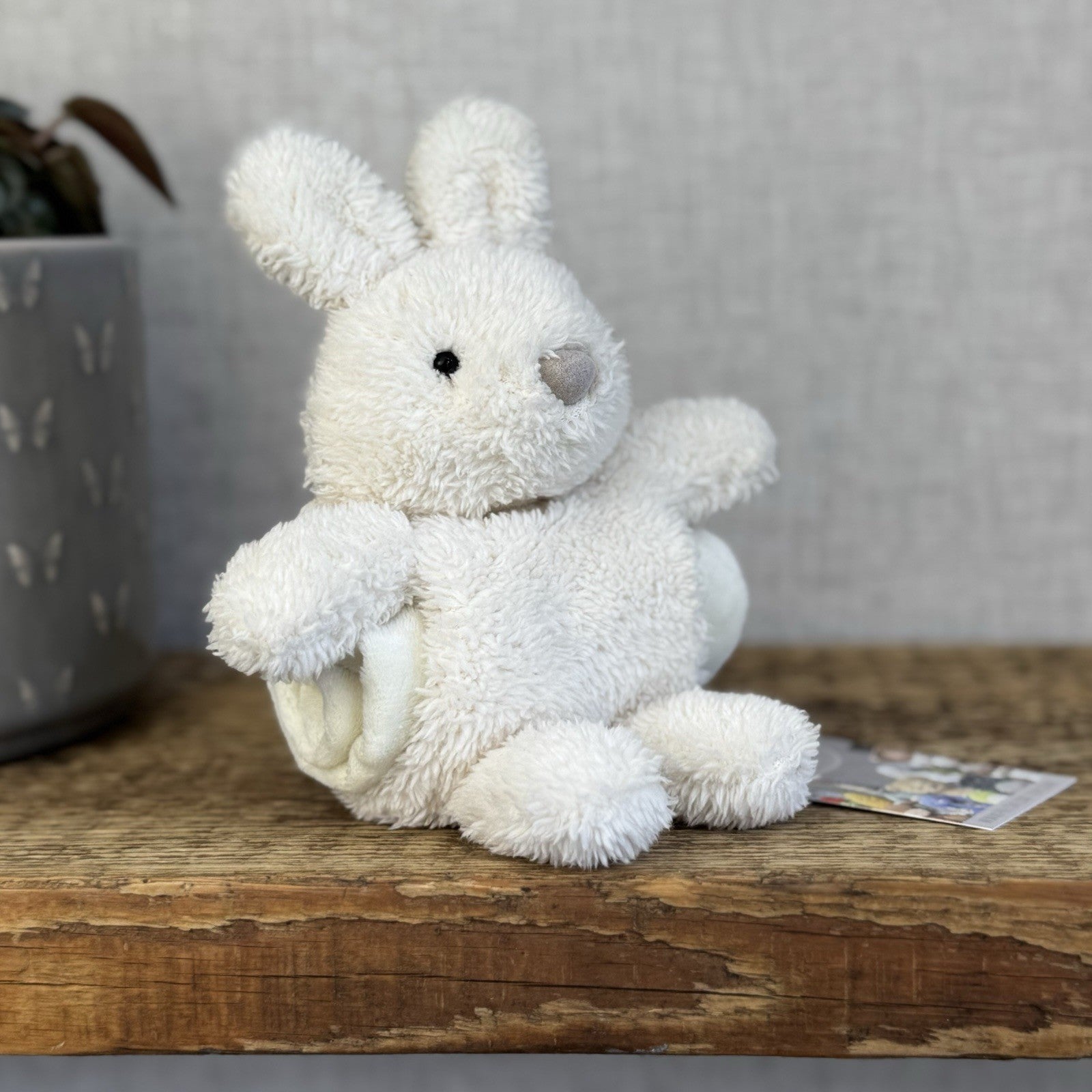 Jellycat Nugget Bunny Soother - New With Tags Collectible Plush Small 