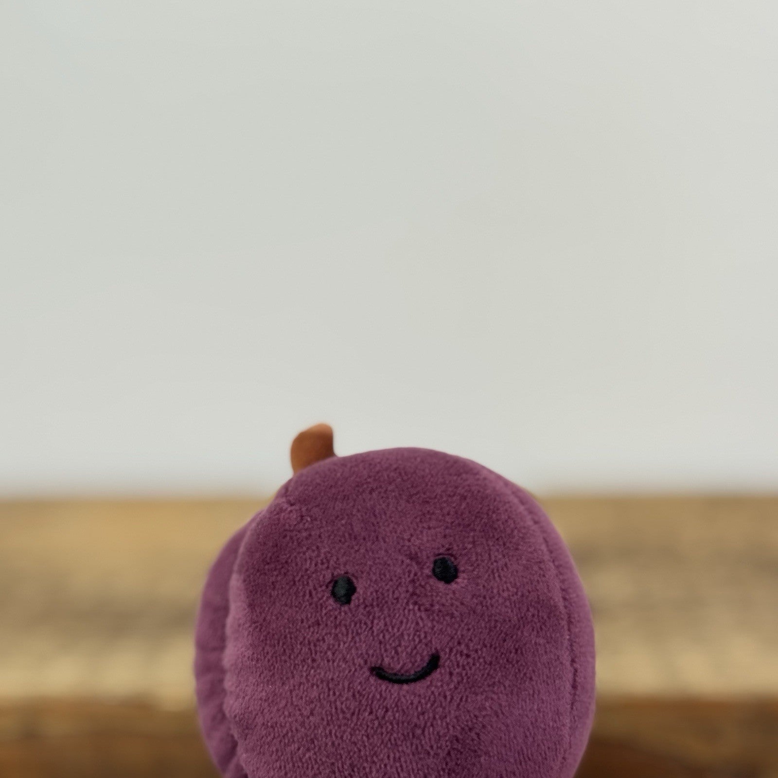 Jellycat Fabulous Fruit Plum - Small velour Fruit Soft Toy Retired 4" Fruit