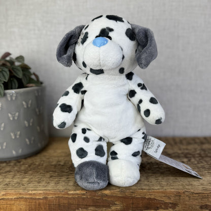 Blue Nose Friends Floppy Friends Splodge - Beanbag Puppy Dog Grey/White 11"