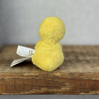 Russ Berrie Mini Luv Bunch - Tiny Duckling Holding Flower Plush New With Tags 3”