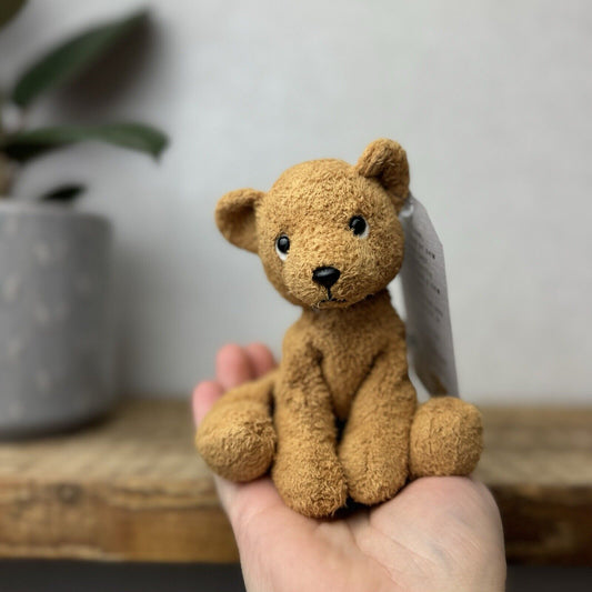 Russ Berrie Luv Pets - Tiny Bear Beanie - Pocket Pal - Buddy Bear Tiny 4”