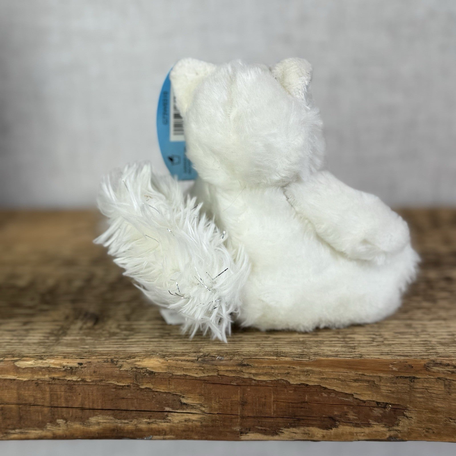 Blue Nose Friends Tinsel #123 - Small With Tags Fox White/Pink Beanie