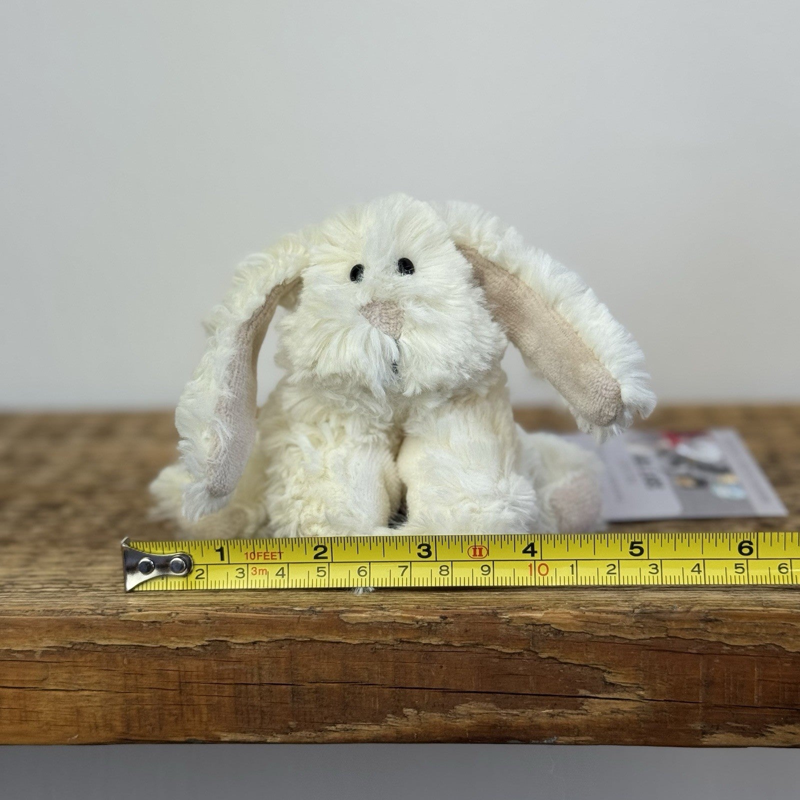 Jellycat Truffles Tiny Bunny - Vintage Rare Beanbag Bunny Hard To Find 4"