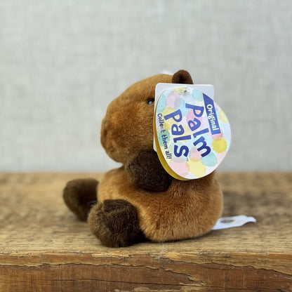 Aurora - Sid Capybara - Palm Pals Mini Beanbag Plush Mini Capybara Plush Toy 5”