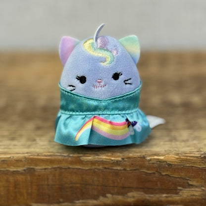 Squishmallow Squishville - Clarice The Caticorn Series 6 Purple With Accessory