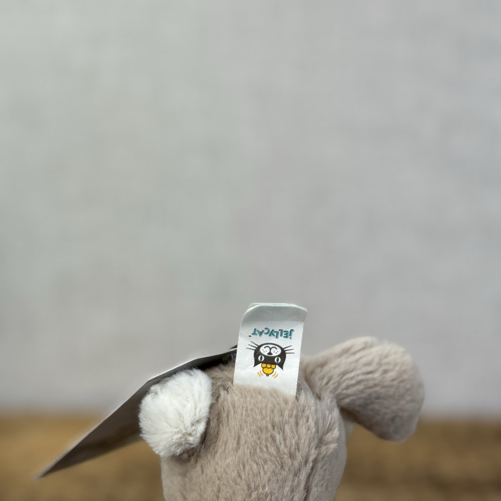 Jellycat Tiny Bashful Beige Bunny - Older Style Fabric Tag Miniature Rabbit 5"