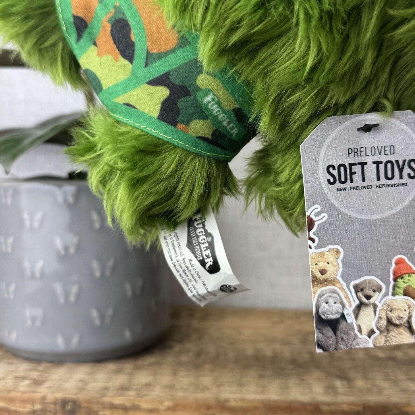 Fuggler - Funny Ugly Monster Green Fluffy - Budgie Fuggler Count Underoo McGoo