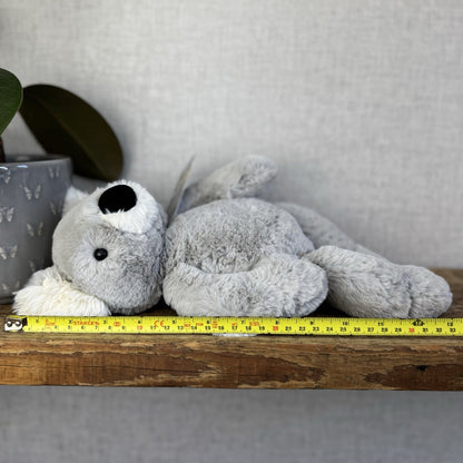 Jellycat Benji Koala Medium - Retired Soft Grey Beanie Koala Snugglet 14"