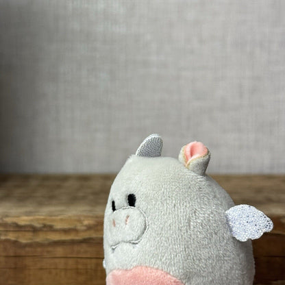 Squishmallows Squishville - Micromallows - Tiny Grey - Haizley Hippocorn 2"