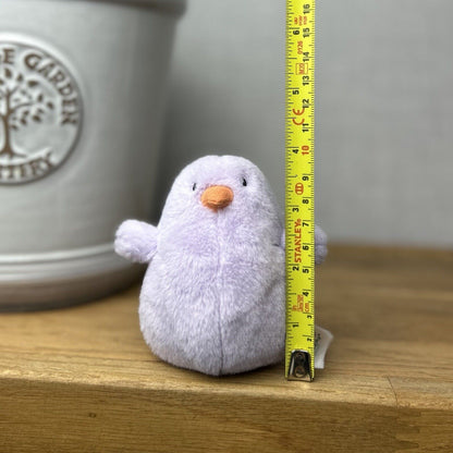 Jellycat Chicky Cheeper Violet - Small Chick - Fluffy Tiny Chick Purple - Lilac