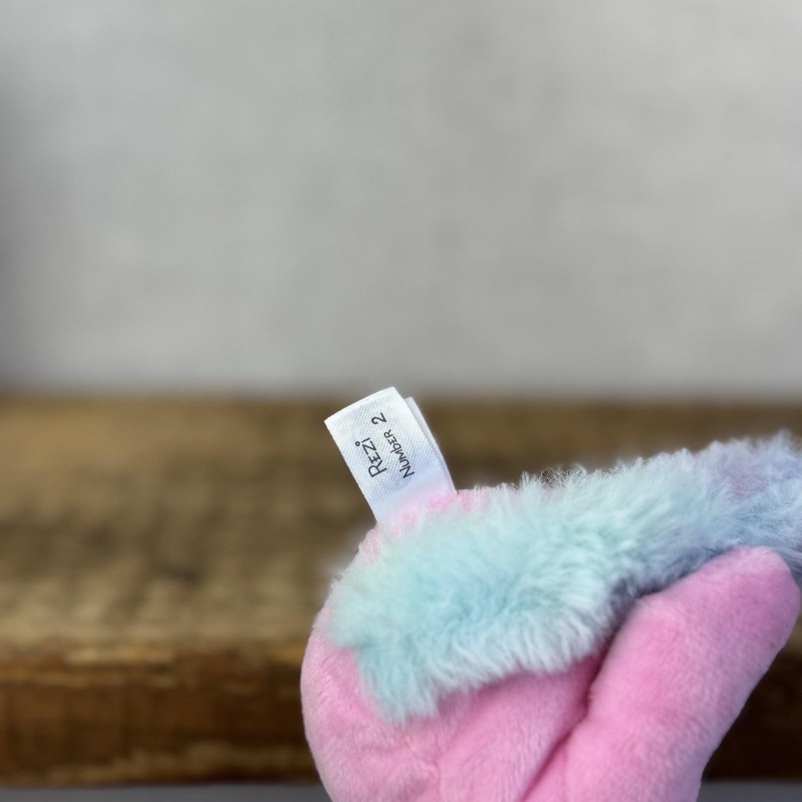 Blue Nose Friends - Rezi The Raccoon #2 - Pink Blue Nose Friend Rare Retired