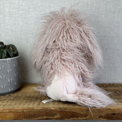 Bukowski Bears Princess Poddle - Pink Long Hair Fluffy Poodle Soft Toy Beanie