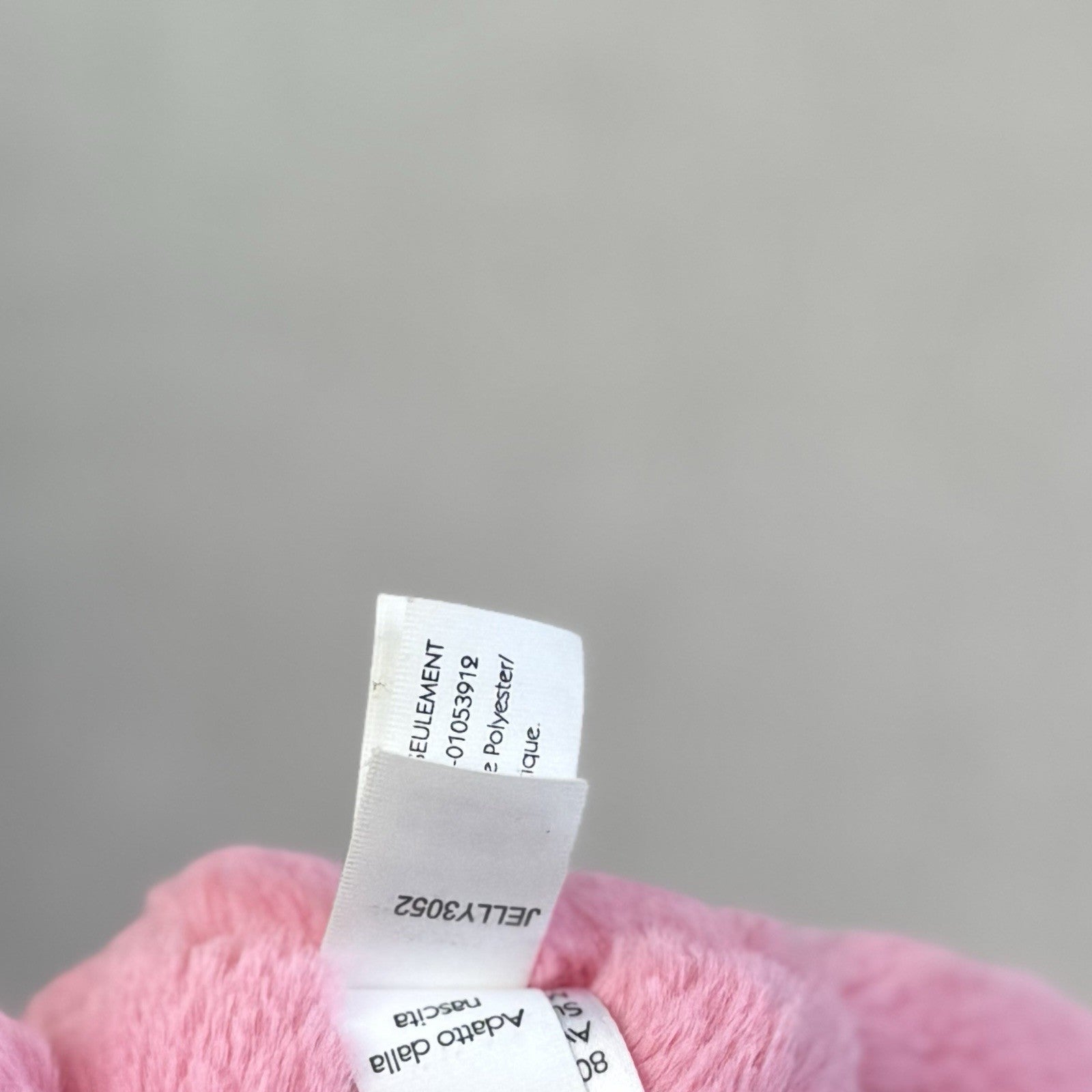 Jellycat Small Bashful Sorbet Bunny - Soft Pink Rabbit Retired Jellycat 8" (#2)