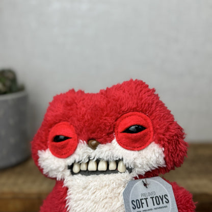 Fuggler Funny Ugly Monster Sketchy Squirrel Red Snuggler Cute Ugly Monster Rare