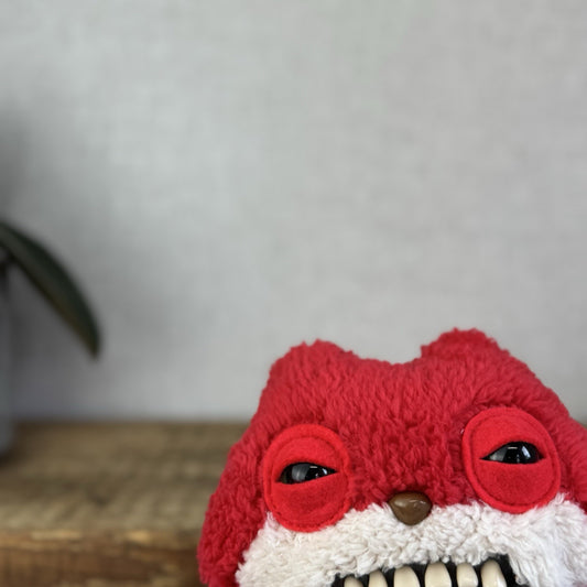 Fuggler Funny Ugly Monster Sketchy Squirrel Red Snuggler Cute Ugly Monster Rare