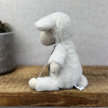 Jellycat Nibbles Lamb - White Sheep Beanie Farm Animal Fluffy Retired Rare 10"