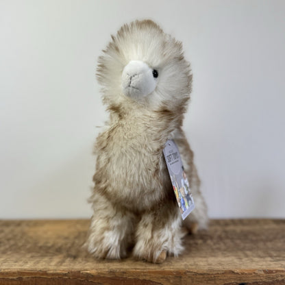 Douglas Alice Alpaca Stuffed Animal Soft Toy - Realistic Soft Toy Fluffy 10"