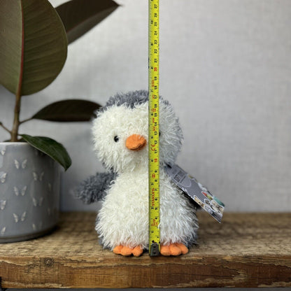 Jellycat Little Penguin - Fluffy Penguin Small Beanie Plush Retired 7"