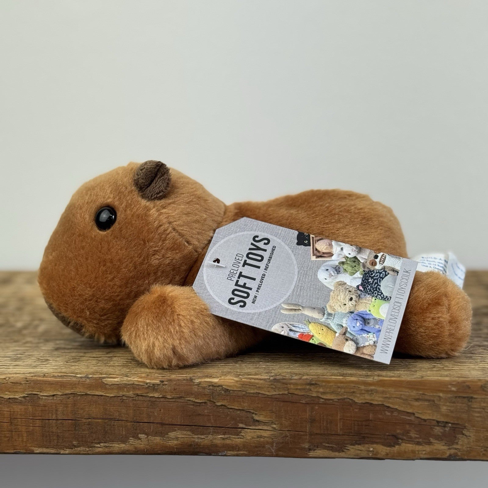 Build A Bear Mini Beans - Cabybara Mini Beanie Plush Toy 5"