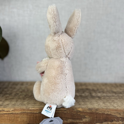 Jellycat Bonnie Bunny with Egg Small Rabbit Plush Toy Beanie Easter Pink 8”