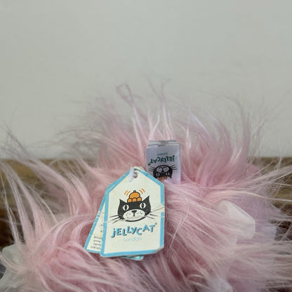 Jellycat Small Flo Maflingo - Fluffy Pink Flamingo Beanie With Tags (imperfect)
