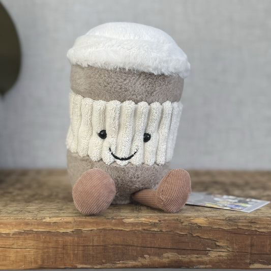 Jellycat Amuseable Coffee To Go Cup - Coffee Cup Soft Toy Collectible 8" (#2)