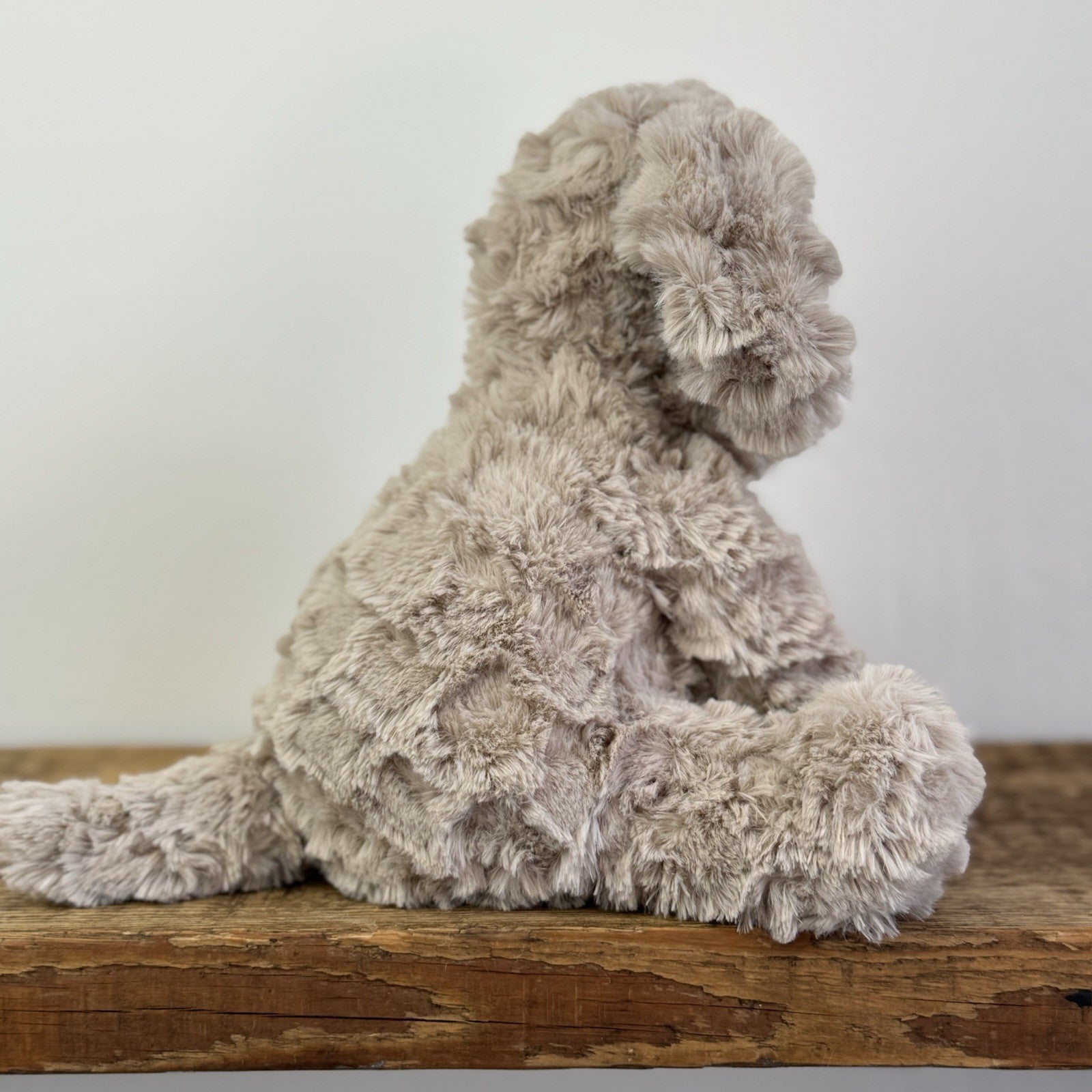 Jellycat Riley Fuddlewuddle Puppy - Beige Medium White Company Exclusive Beige
