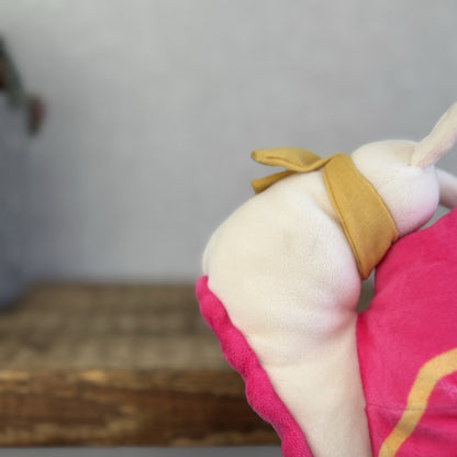 Jellycat Pink Escarfgot Snail Plush Bugs Toy, Small Beanie Plush Retired 5”
