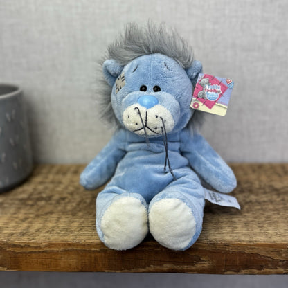 Blue Nose Friends Large Floppy Rocky Lion #15 11" Baby Blue Beanie Lion With Tag