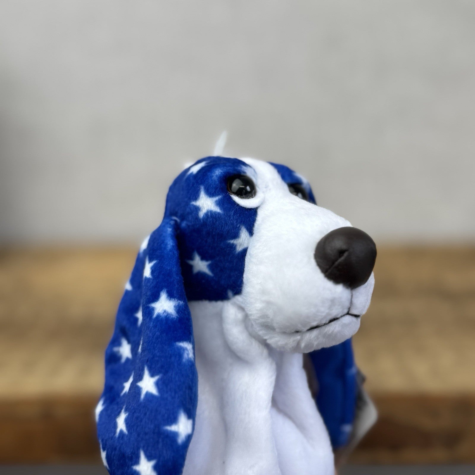 Applause Hush Puppy Proud To Be American Basset Hound Beanie New With Tags Rare