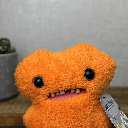 Fuggler Gaptooth McGoo Orange Soft Fluffy Fuggler Snuggler (No Pants)