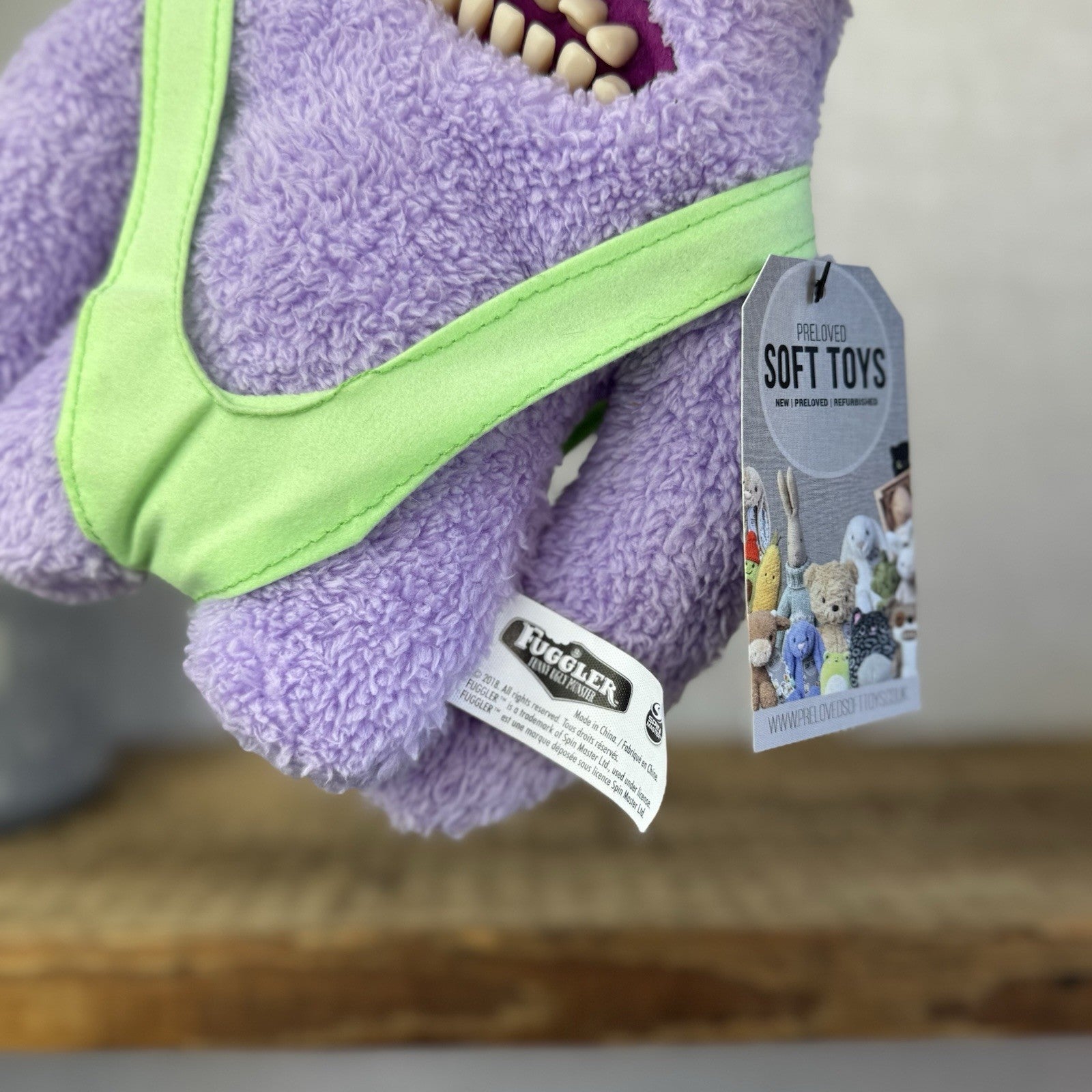 Fuggler FuggGlow Edition - Sasquoosh Lilac Fuggler In Glow In Dark Pants Rare
