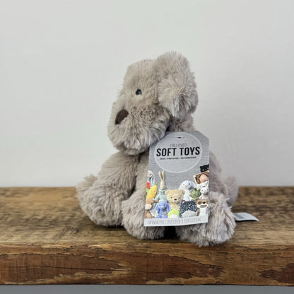 Jellycat Small Riley Fuddlewuddle Puppy - Beige Little White Company Exclusive
