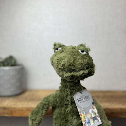 Jellycat Furryosity Turtle Tortoise - Grumpy Turtle Soft Toy 15" Medium Plush